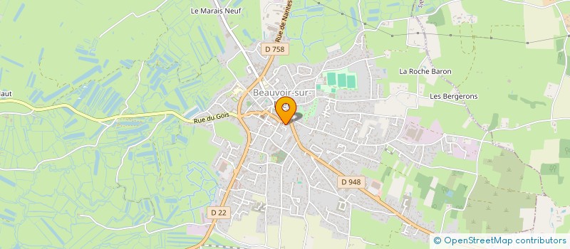 localisation de l'entreprise EC INTERCOM ENS TECH PROF PECHES MARIT à BEAUVOIR-SUR-MER