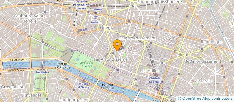 localisation de l'entreprise EC INVEST  PARIS