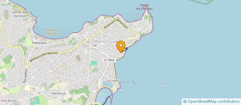 localisation de l'entreprise EC INVEST  PERROS-GUIREC