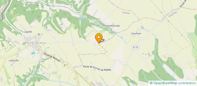 localisation de l'entreprise EC INVEST  FAUROUX