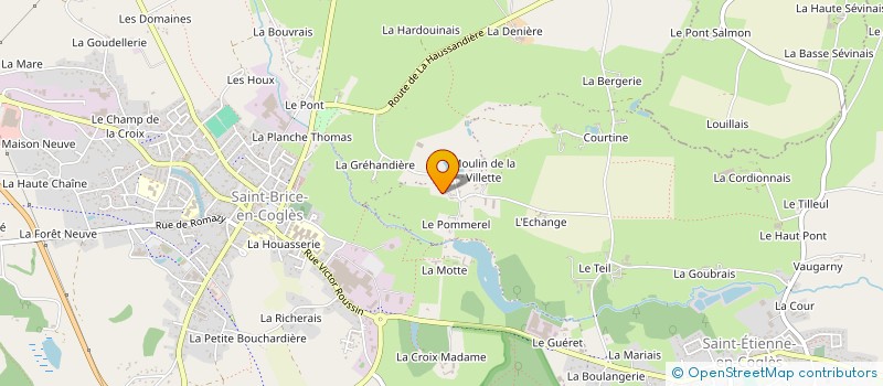 localisation de l'entreprise EC INVESTMENT GROUP  MAEN ROCH