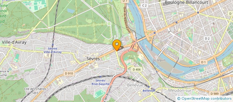 localisation de l'entreprise EC KEYSTONE ADVISORY à SEVRES