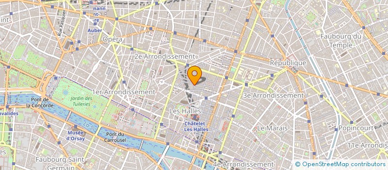 localisation de l'entreprise EC MONTORGUEIL  PARIS