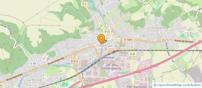 localisation de l'entreprise EC MUSIQUE ASS MONTLUEL ET COMM ENVIRON à MONTLUEL