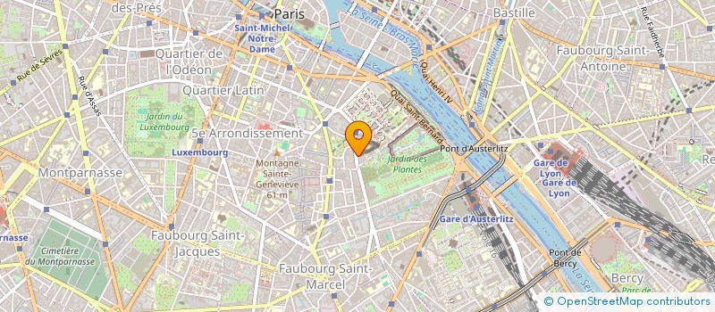localisation de l'entreprise EC OPTIQUE à PARIS