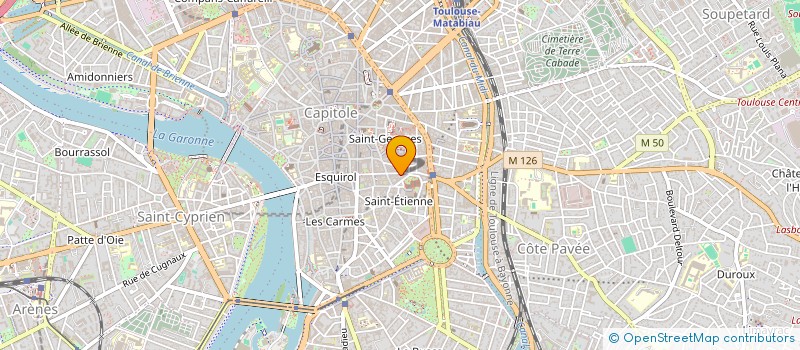localisation de l'entreprise EC PATRIMOINE ET CONSEILS à TOULOUSE