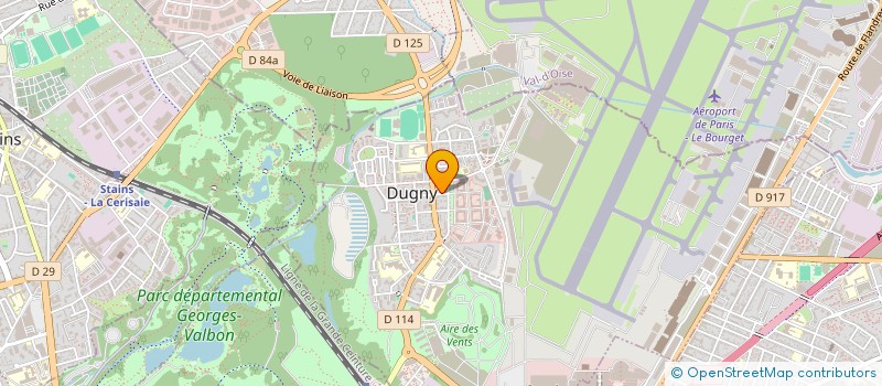 localisation de l'entreprise EC SERVICES à DUGNY
