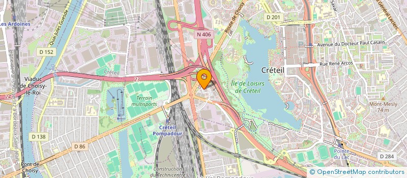 localisation de l'entreprise EC-THAN  CRETEIL