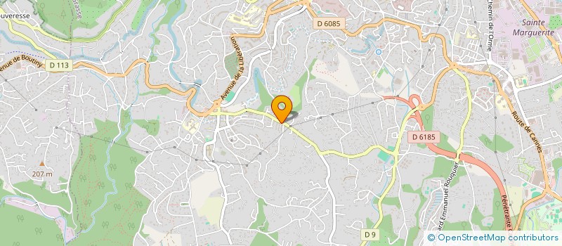 localisation de l'entreprise EC2A à GRASSE