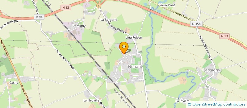 localisation de l'entreprise EC2AG SAINT JEAN  NONANT