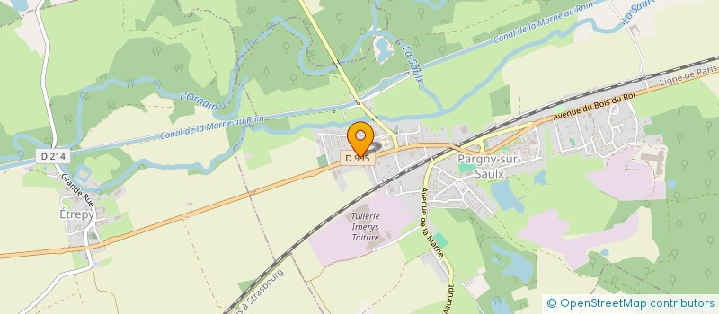 localisation de l'entreprise EC2D  PARGNY-SUR-SAULX