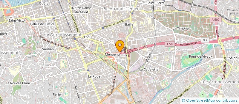 localisation de l'entreprise EC2JN à MARSEILLE