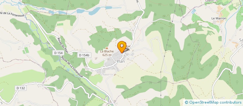 localisation de l'entreprise EC2L  PLAN