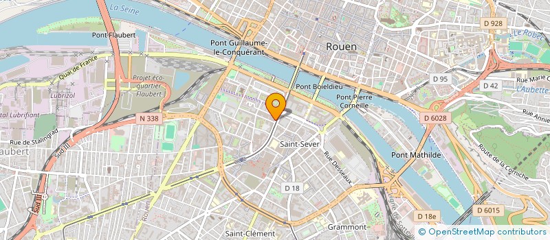 localisation de l'entreprise EC2R  ROUEN