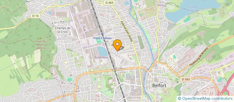 localisation de l'entreprise EC2S  LYON 3EME