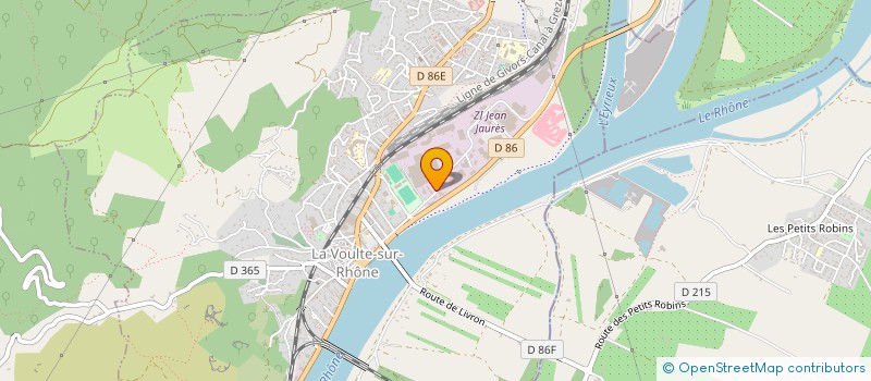 localisation de l'entreprise EC2T à SAINT-PERAY