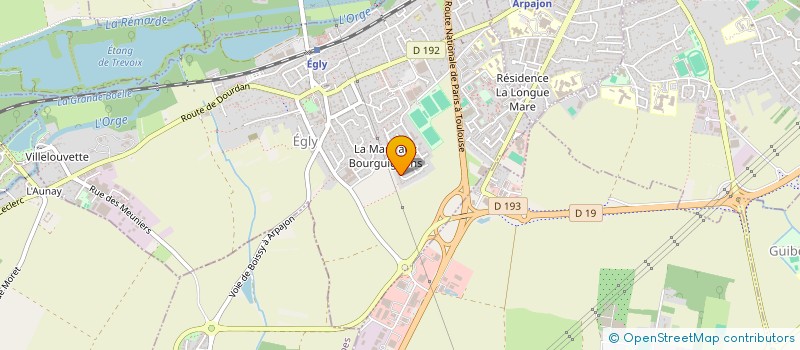 localisation de l'entreprise EC4M CONSULTING  EGLY