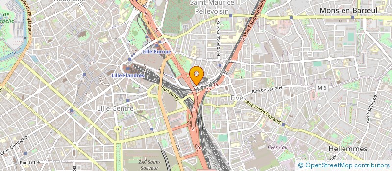 localisation de l'entreprise ECA AUDIT à WASQUEHAL