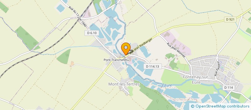 localisation de l'entreprise ECA - ECOUTE ET ANALYSES à LE COUDRAY
