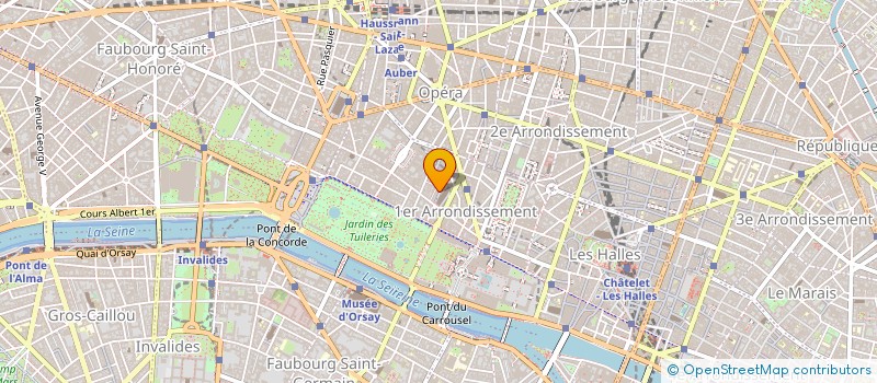 localisation de l'entreprise ECA FRANCE ECHANGES CULTURELS ARTISTIQUE à PARIS