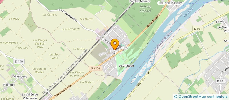 localisation de l'entreprise ECAD MOTORSPORT  MENARS