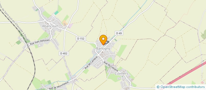 localisation de l'entreprise ECAILLES DE MER à BANTIGNY