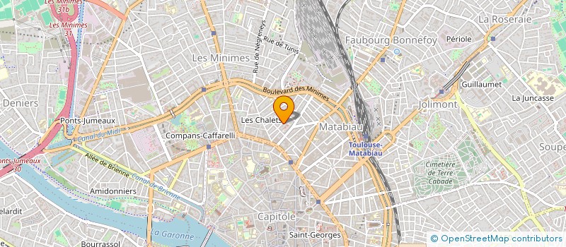 localisation de l'entreprise ECAIMANB  TOULOUSE