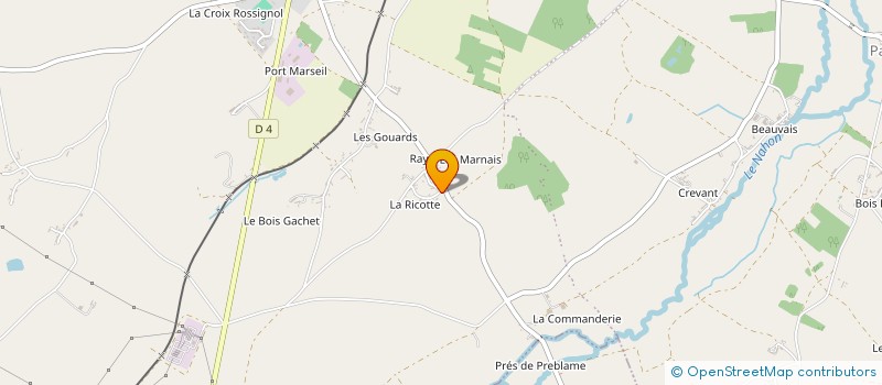 localisation de l'entreprise ECAJA à VAL-FOUZON