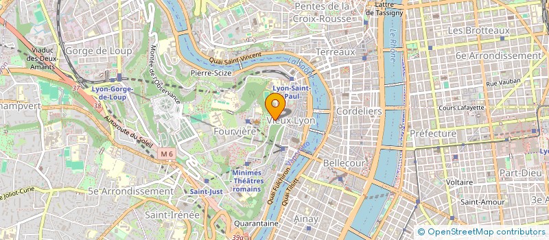 localisation de l'entreprise ECAM LASALLE ADVANCE  LYON