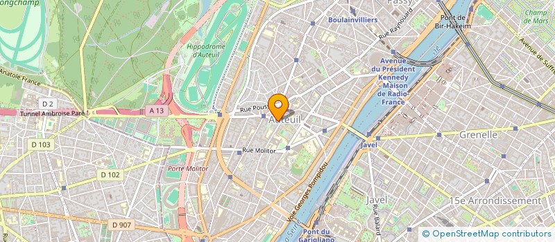 localisation de l'entreprise ECAPID  PARIS