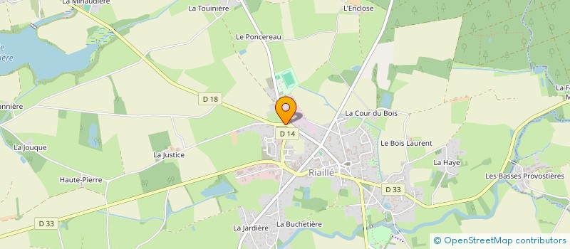 localisation de l'entreprise ECARSYS à RIAILLE