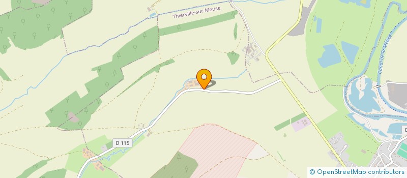 localisation de l'entreprise ECART DE THIERVILLE à THIERVILLE-SUR-MEUSE