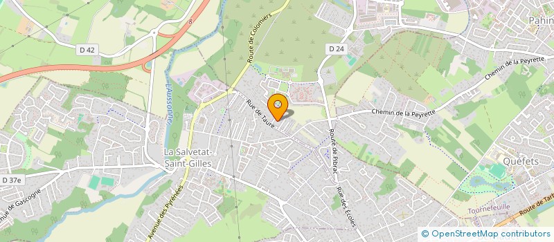 localisation de l'entreprise ECARTS  PLAISANCE-DU-TOUCH