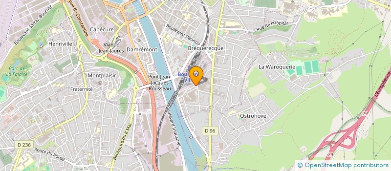 localisation de l'entreprise ECAULT  BOULOGNE-SUR-MER