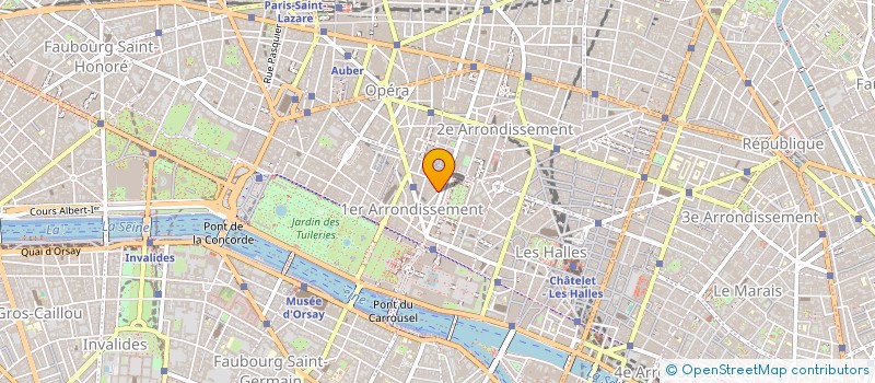 localisation de l'entreprise ECAY à PARIS