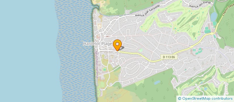 localisation de l'entreprise ECB EXPERTISE & CONSEIL EN BATIMENT  NEUFCHATEL-HARDELOT