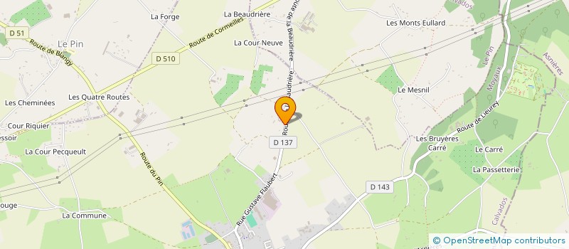 localisation de l'entreprise ECB-LOGE  MOYAUX