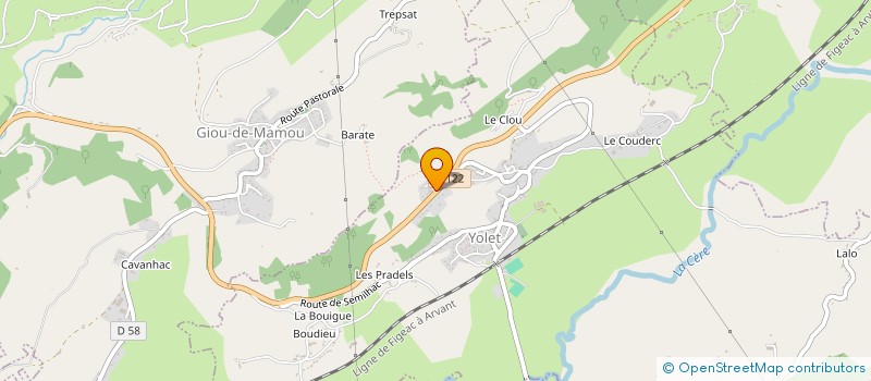 localisation de l'entreprise ECBE à YOLET