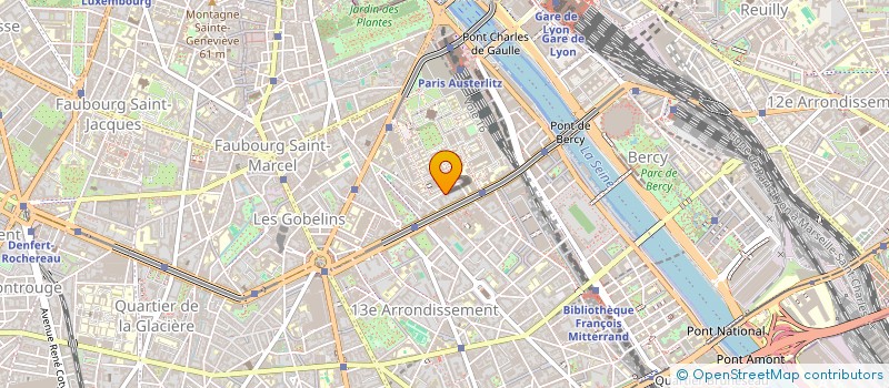 localisation de l'entreprise ECBH  PARIS