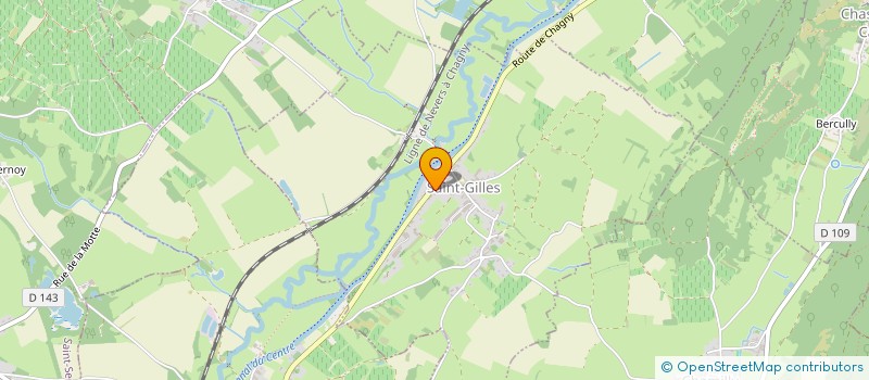 localisation de l'entreprise ECCA71  SAINT-GILLES