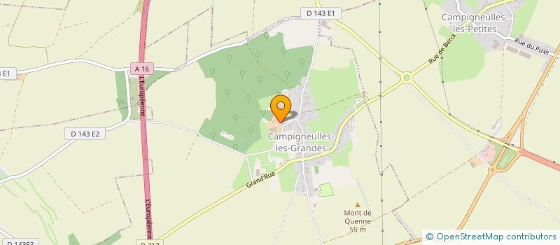 localisation de l'entreprise ECCB  CAMPIGNEULLES-LES-GRANDES