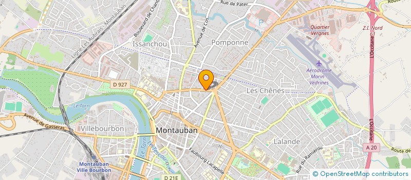 localisation de l'entreprise ECCENTIVE MONTAUBAN à MONTAUBAN