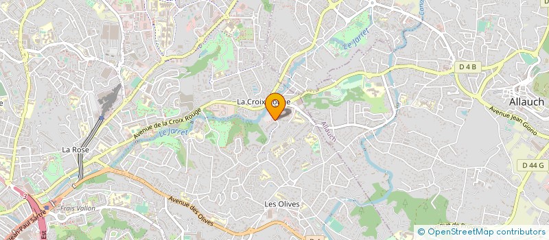 localisation de l'entreprise ECCI (ETUDE CUISINE CORTES INGENIERIE) à MARSEILLE