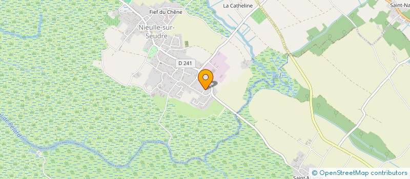 localisation de l'entreprise ECCIMMO  NIEULLE-SUR-SEUDRE