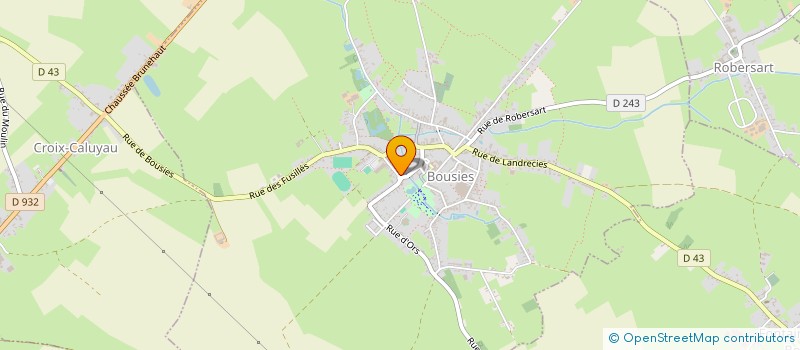 localisation de l'entreprise ECCL  BOUSIES