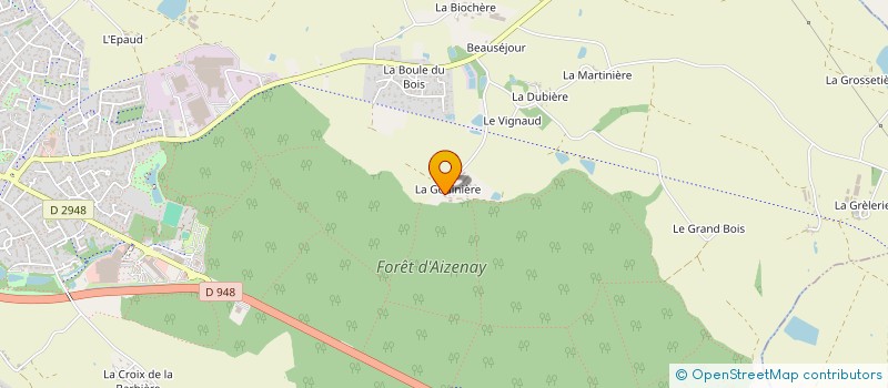 localisation de l'entreprise ECCL  AIZENAY