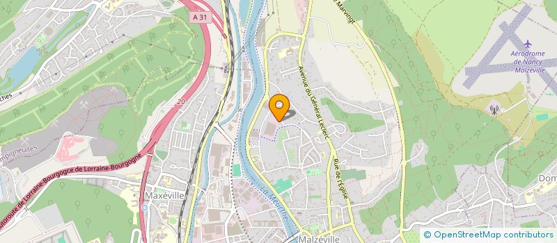 localisation de l'entreprise ECCO  MALZEVILLE