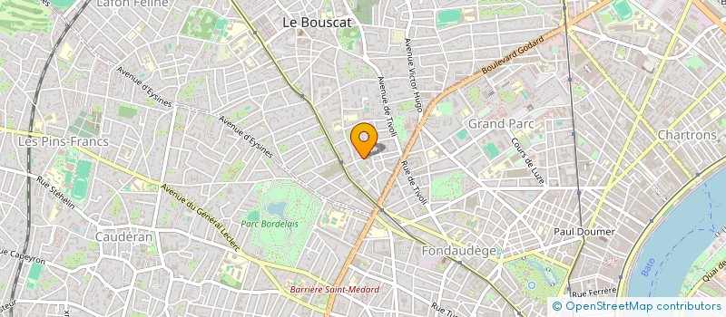 localisation de l'entreprise ECCO AUDIT  BORDEAUX