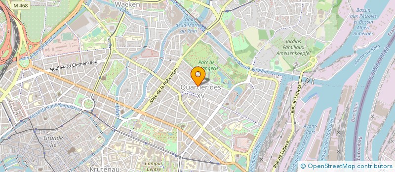 localisation de l'entreprise ECCO FRANCE à STRASBOURG