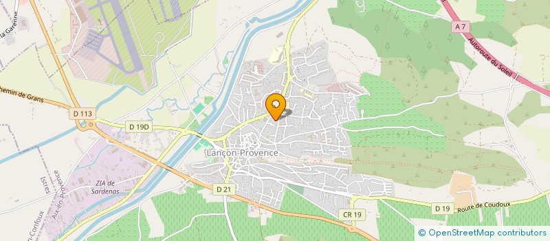 localisation de l'entreprise ECCR à MIRAMAS
